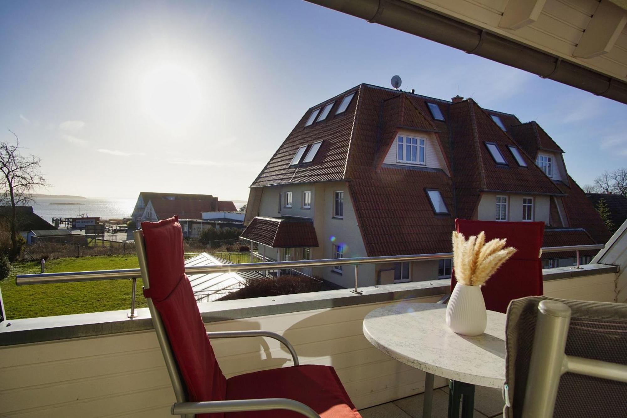 Hafenhäuser Breege FeWo 05 Balkon Exterior foto