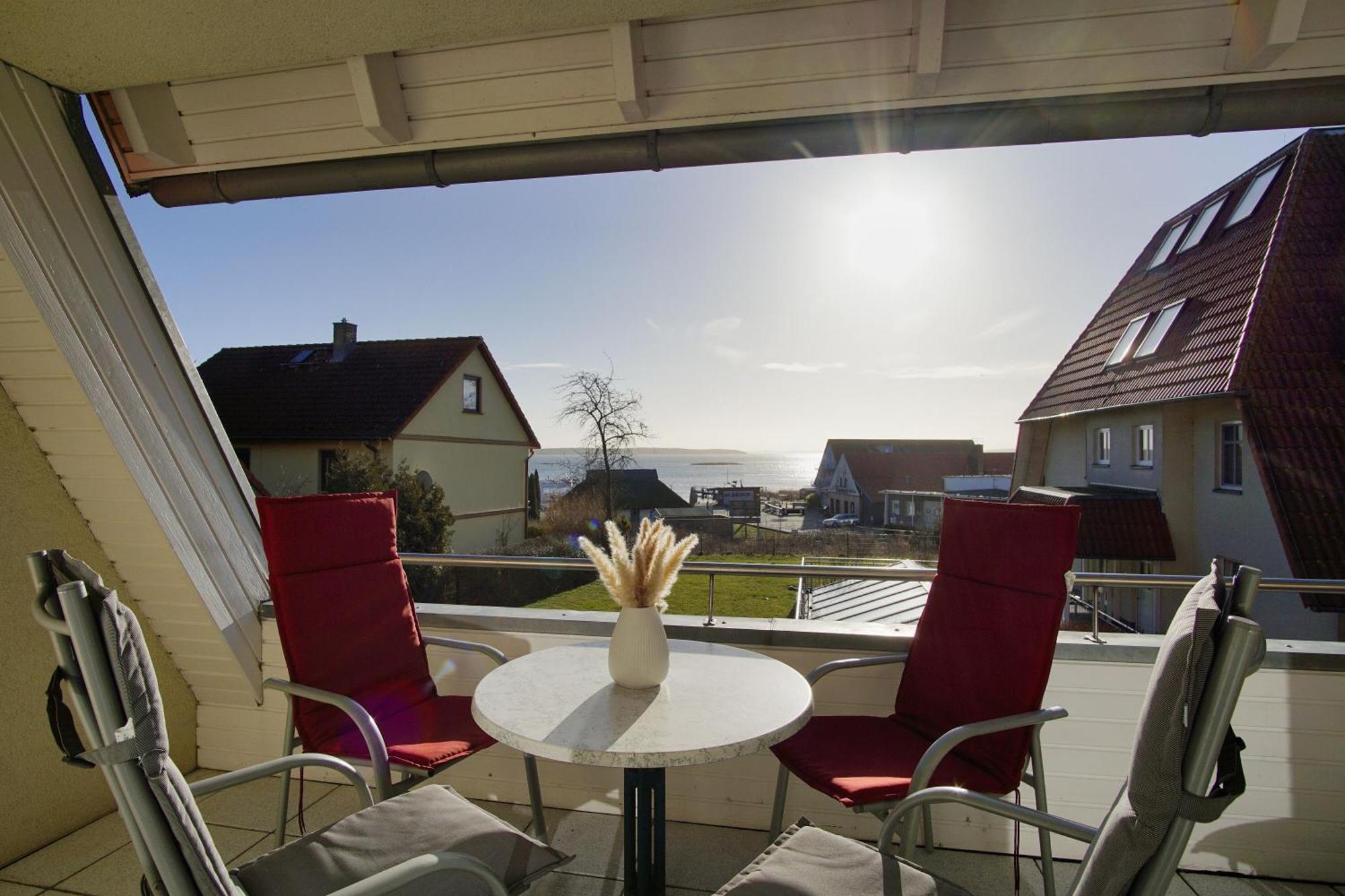Hafenhäuser Breege FeWo 05 Balkon Exterior foto